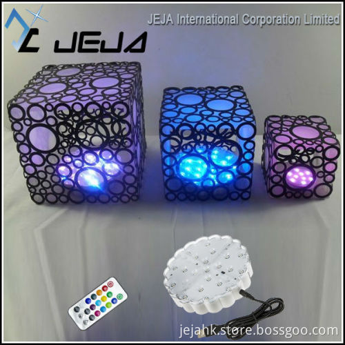 Multi-color Superior Quality 6inch Led Tall Glass Shisha Hookah For Decorations